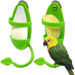 Bird Fruit & Vegetable Feeder with Cuttlebone Holder – Cage Hanging Cup