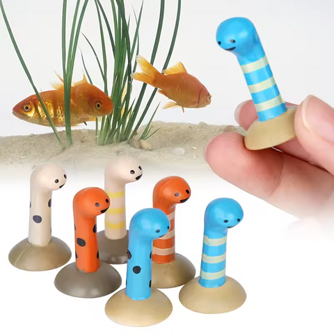 Colorful Moray Eel Aquarium Decoration – Fish Tank Ornament